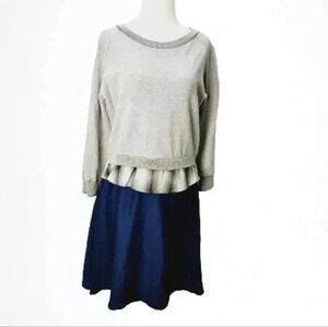 Loup Women's Layered Look Short Dress Made In USA